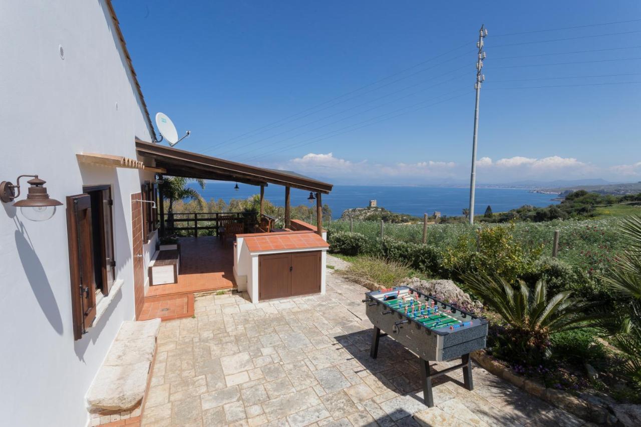 Villa Valmar Scopello 카스텔라마레델골포 외부 사진